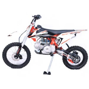 DB-101 red 125CC Electric Start 4 Stroke Gasoline Dirt Bike