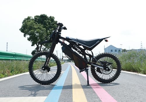 Electric Motorcycle Dirt Bike EM23 Scene Display Electric Motorcycle Dirt Bike EM23 Scene Display