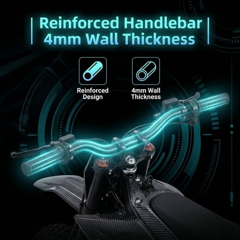 Reinforced Handlebar | 4mm Wall Thickness
