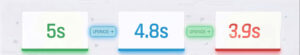Acceleration-5s-→-4.8s-→-3.9s
